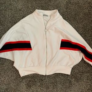 Cropped Zip up jacket